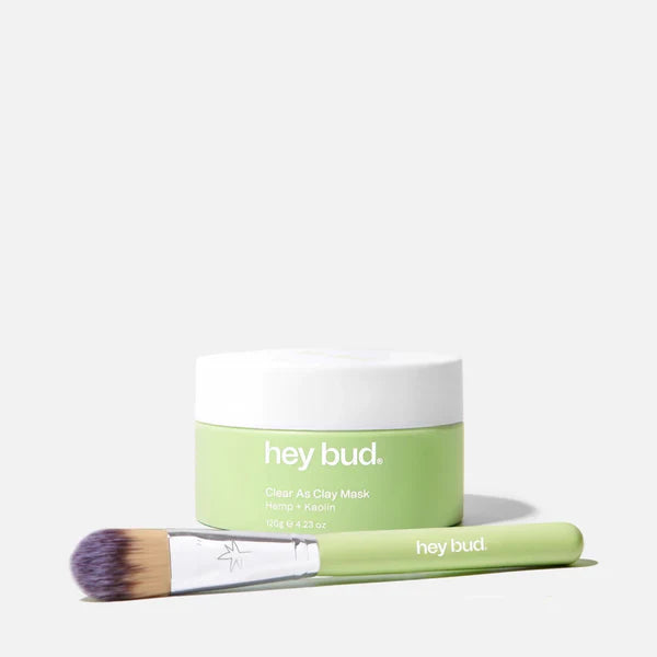 hey bud Clay Mask + FREE Brush