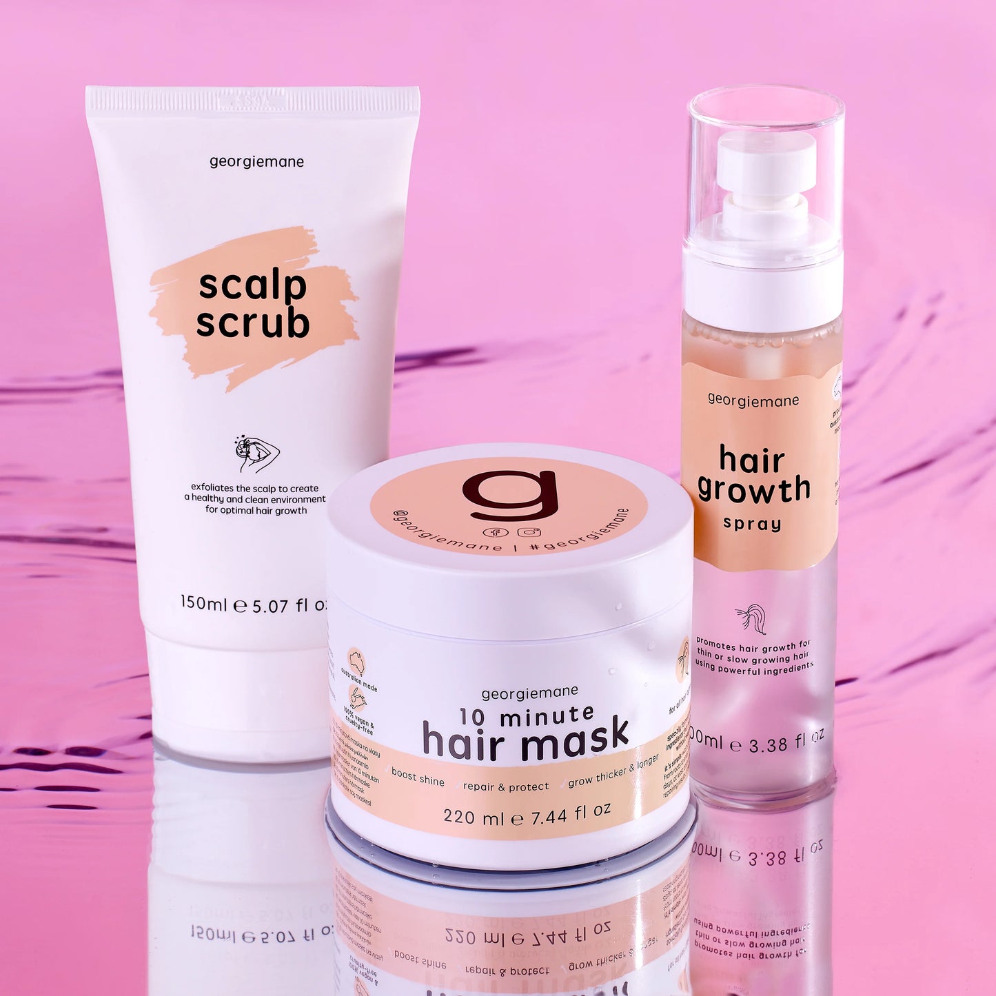 georgiemane Hair Growth Bundle