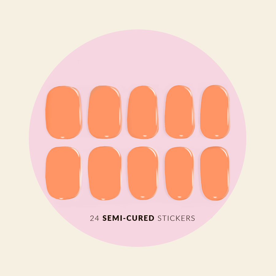 Mitty Semi Cured Gel Nail Stickers - Crisp Breeze