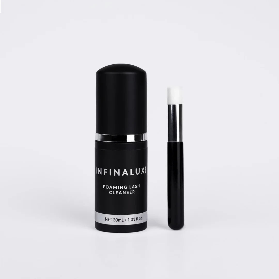 INFINALUXE Foaming Lash Cleanser & Cleansing Brush