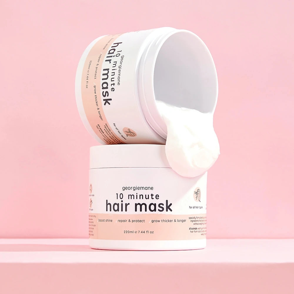 georgiemane 10 minute hair mask duo