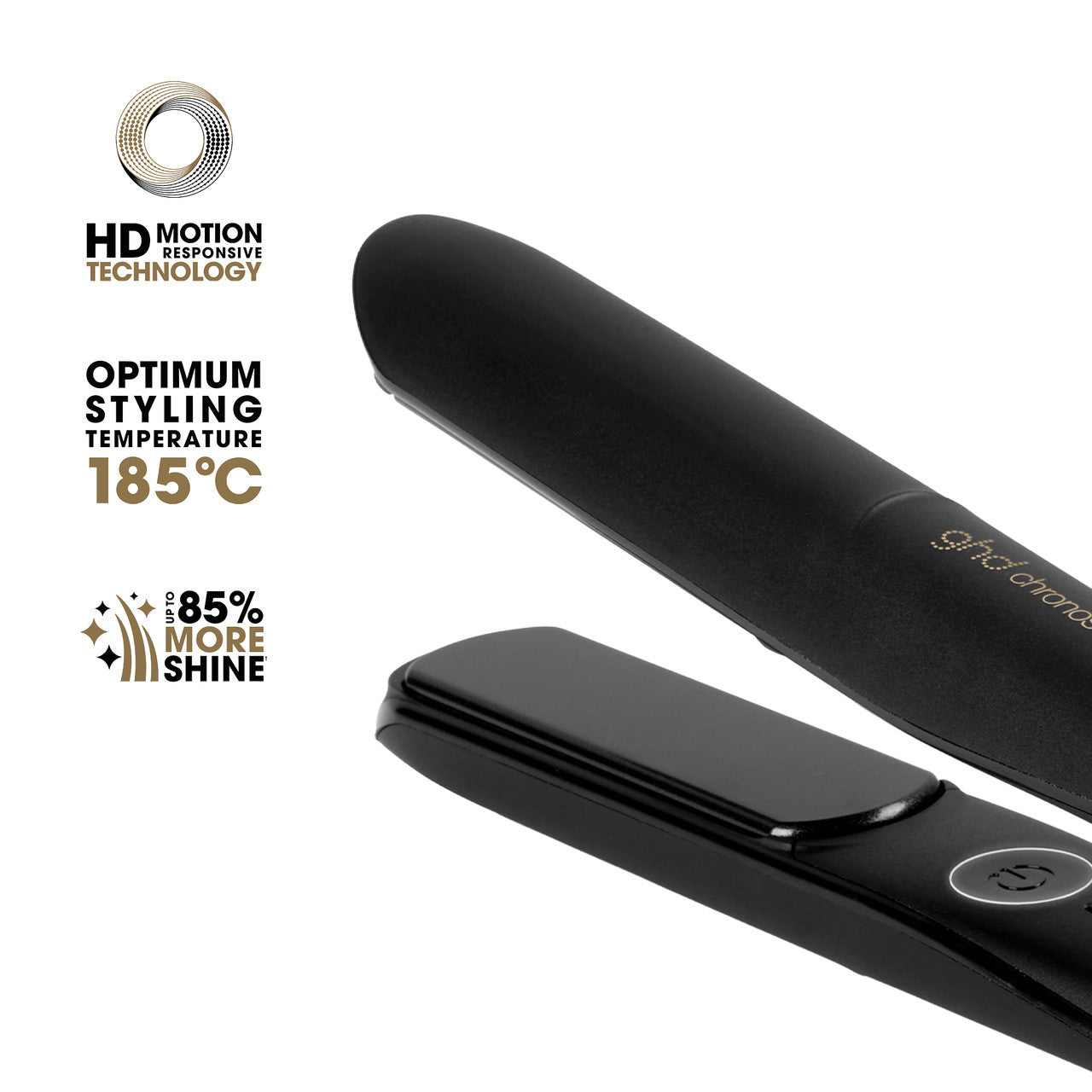 GHD Chronos Hair Straightener in Black