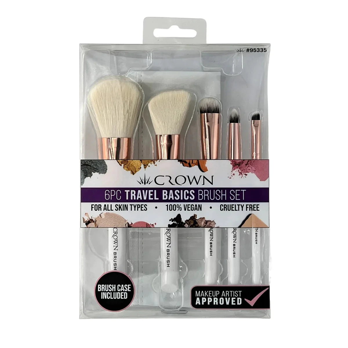 Crown Pro Travel Basics Brush Set
