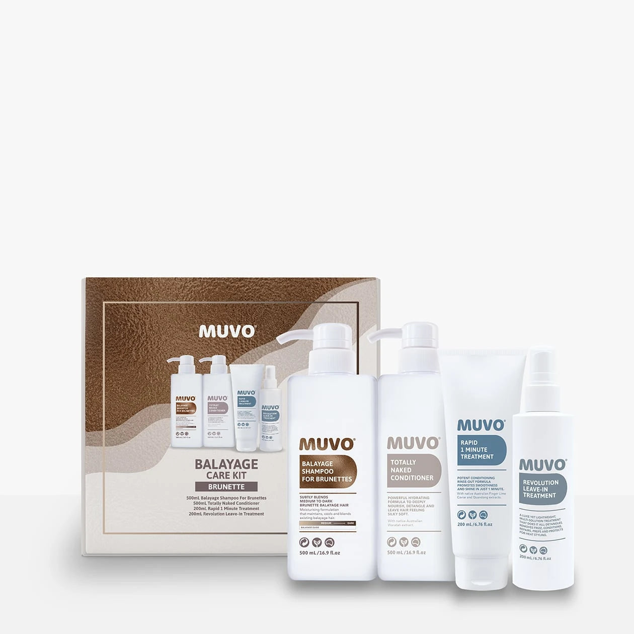 Muvo Balayage Care Kit For Brunettes