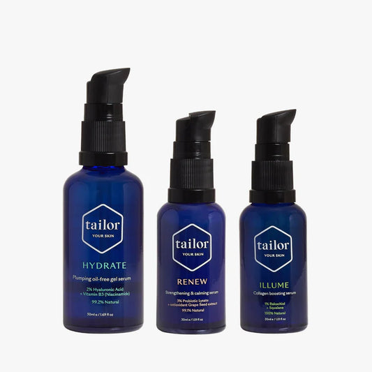 Tailor Skin Barrier Boosting Serums
