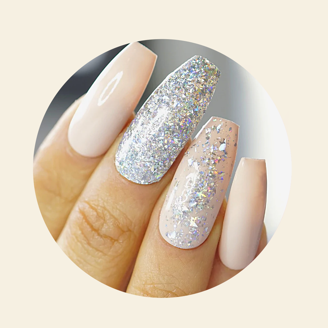 brown nude nail polish