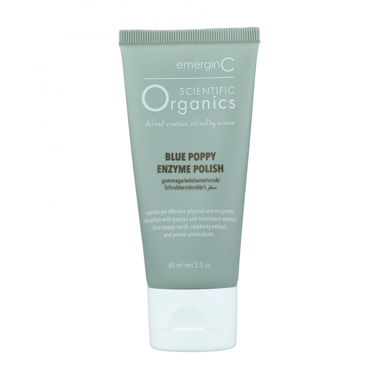 emerginC Scientific Organics Blue Poppy Ezyme Polish