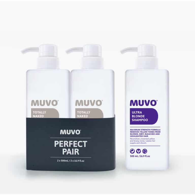 Muvo Totally Naked Perfect Pair + Blonde Shampoo Bundle