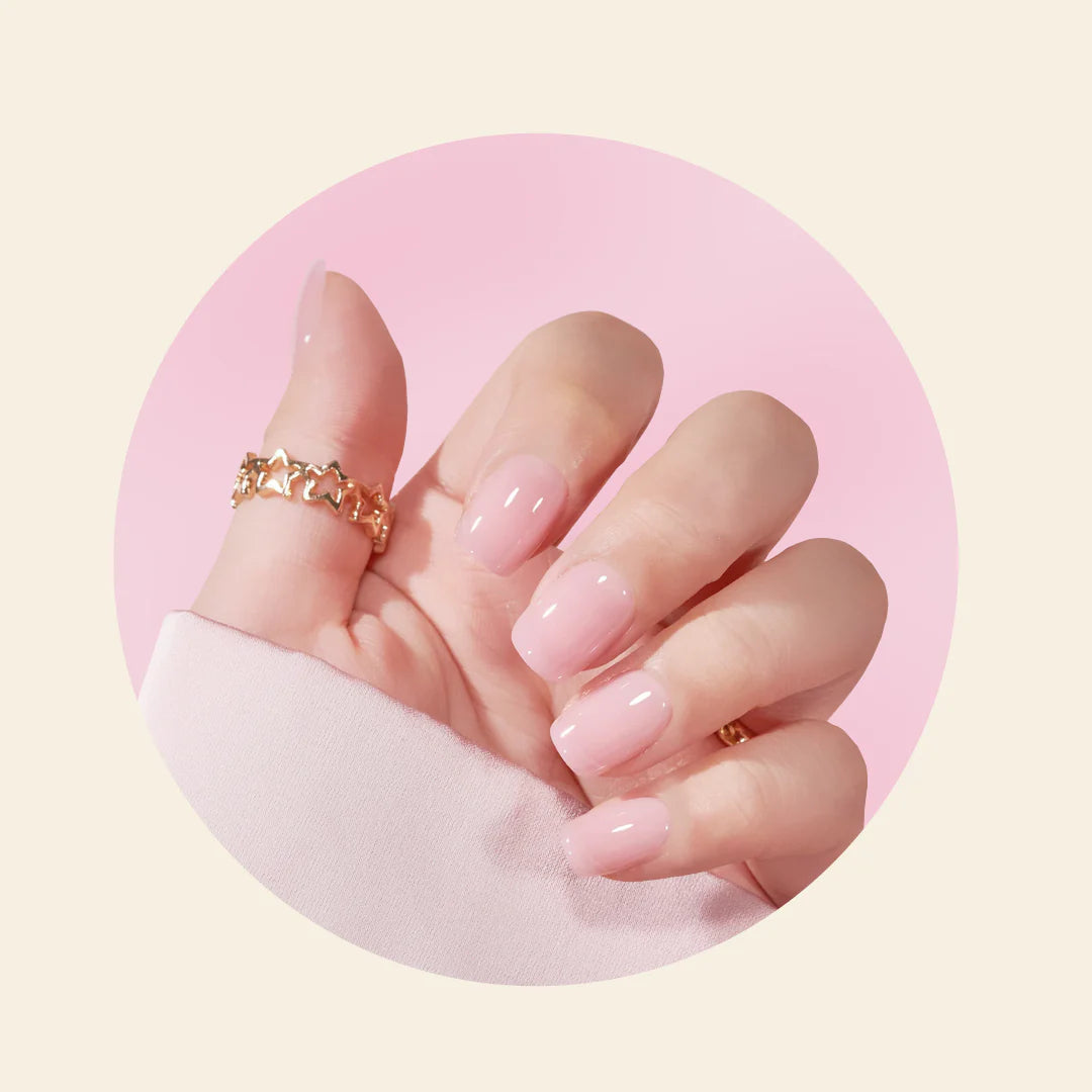 Mitty Original Pink Press On Nails