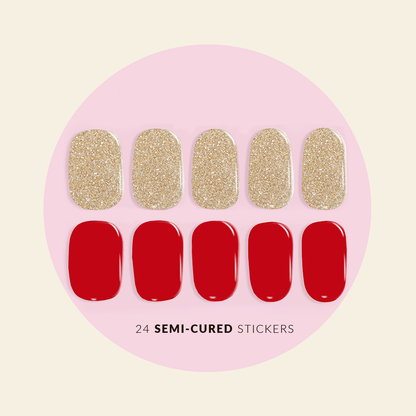 Mitty Semi Cured Gel Nail Stickers - Classique