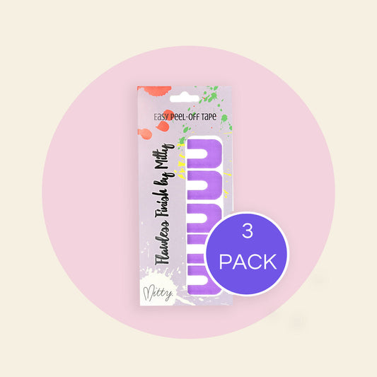 Mitty Flawless Finish Peel Off Mani Tape - Indigo