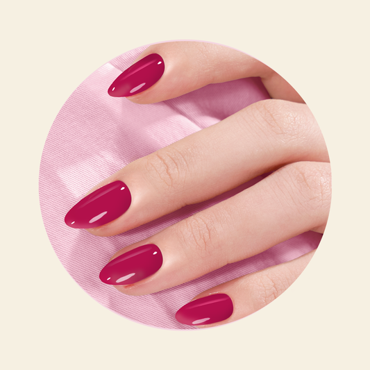 Mitty Semi Cured Gel Nail Stickers - Berry Bliss