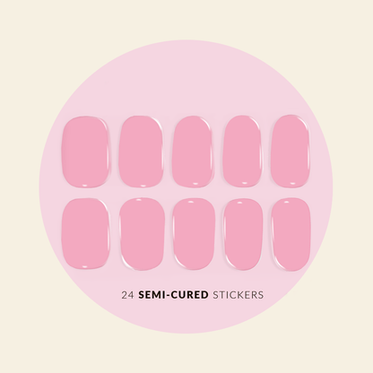 Mitty Semi Cured Gel Nail Stickers - Whispering
