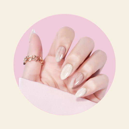Mitty Semi Cured Gel Nail Stickers - Nebula