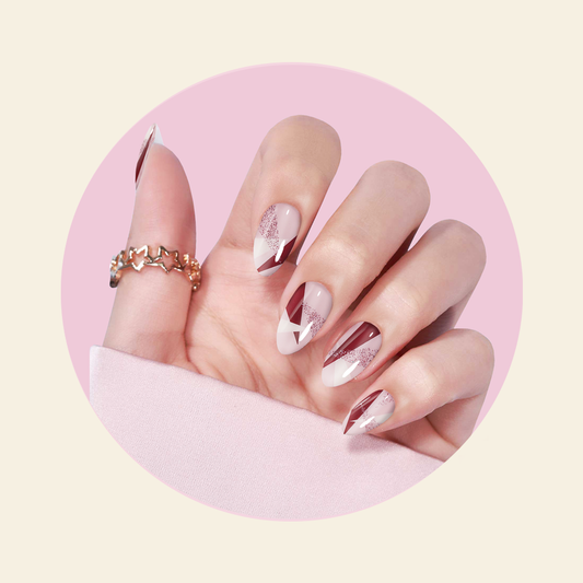 Mitty Semi Cured Gel Nail Stickers - Celestial