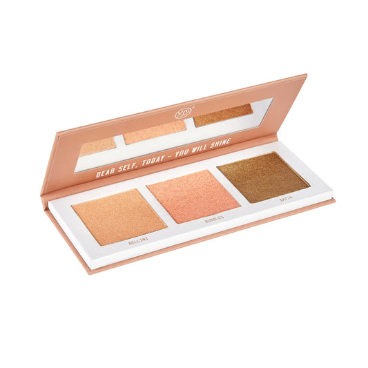 xoBeauty Diamond Baby Highlight Palette Bellini