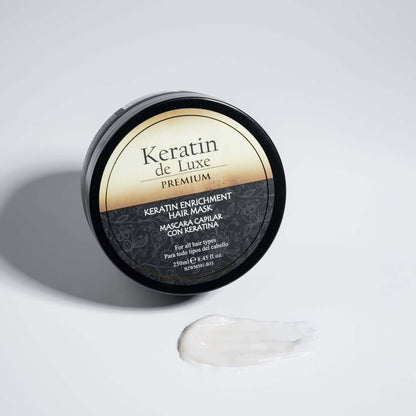 Keratine De Luxe Premium Keratin Enrichment Hair Mask 250ml