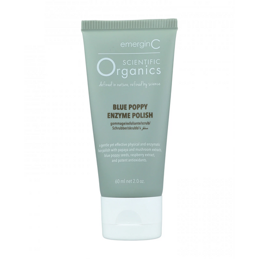 emerginC Scientific Organics Blue Poppy Ezyme Polish