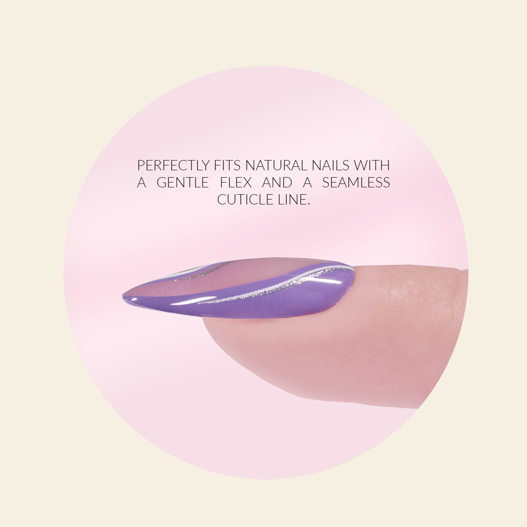 soft gel press on nails