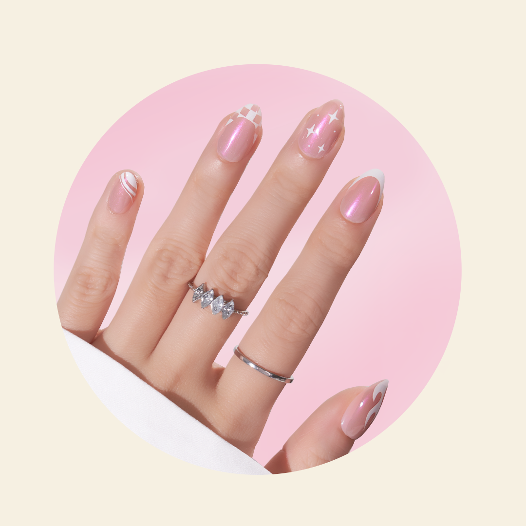 soft gel press on nails