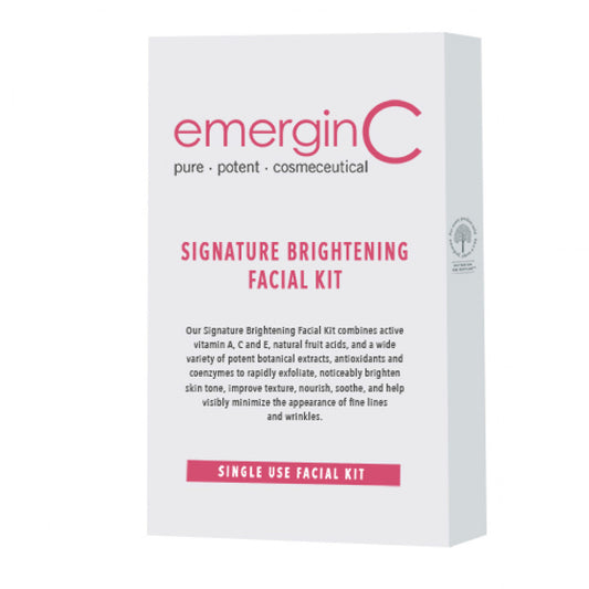 emerginC Signature Brightening Facial Kit